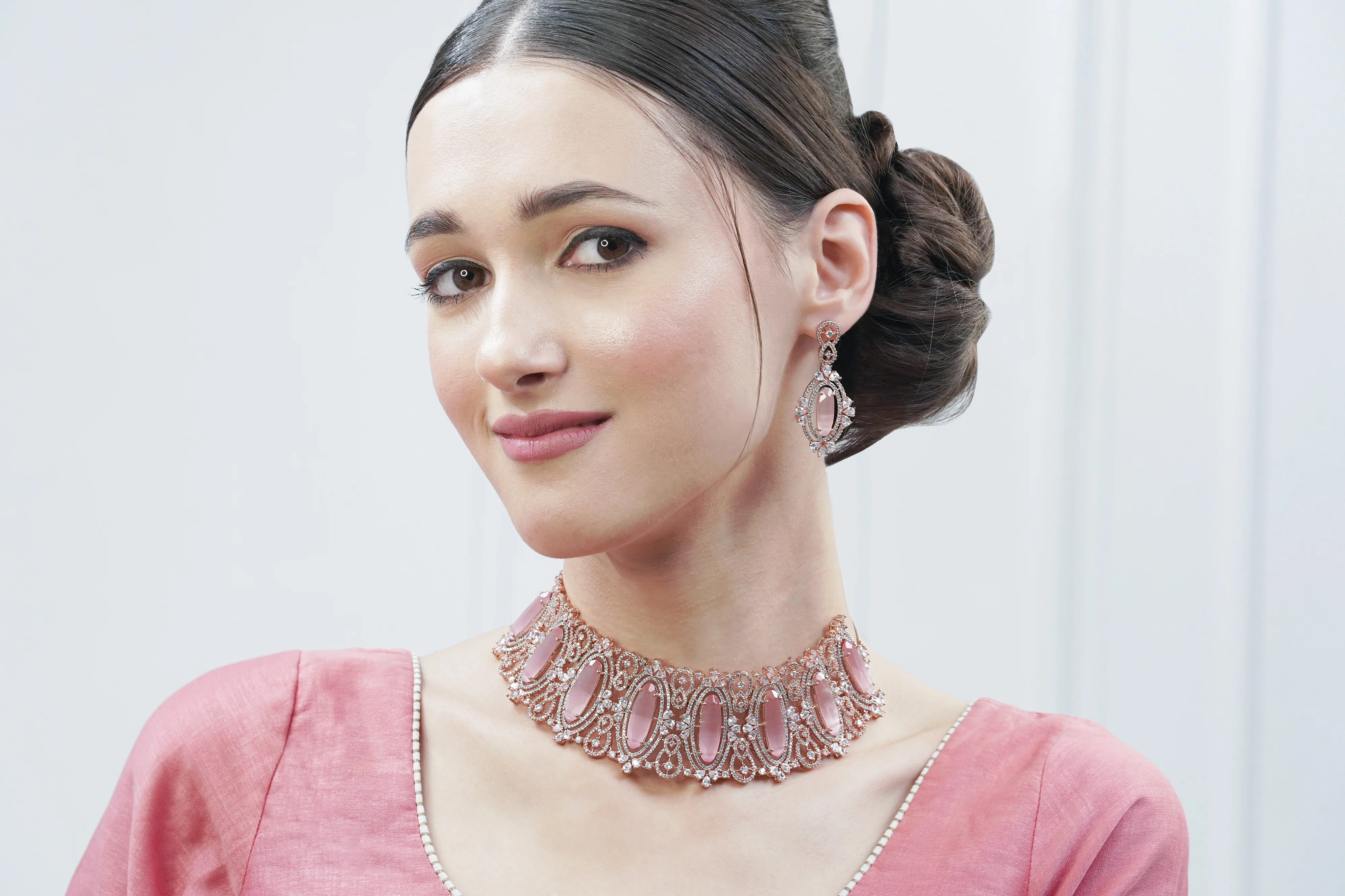 Rosé Regal Choker Set - Image 4