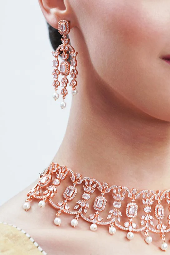 Blush Royale Choker Set - Image 4