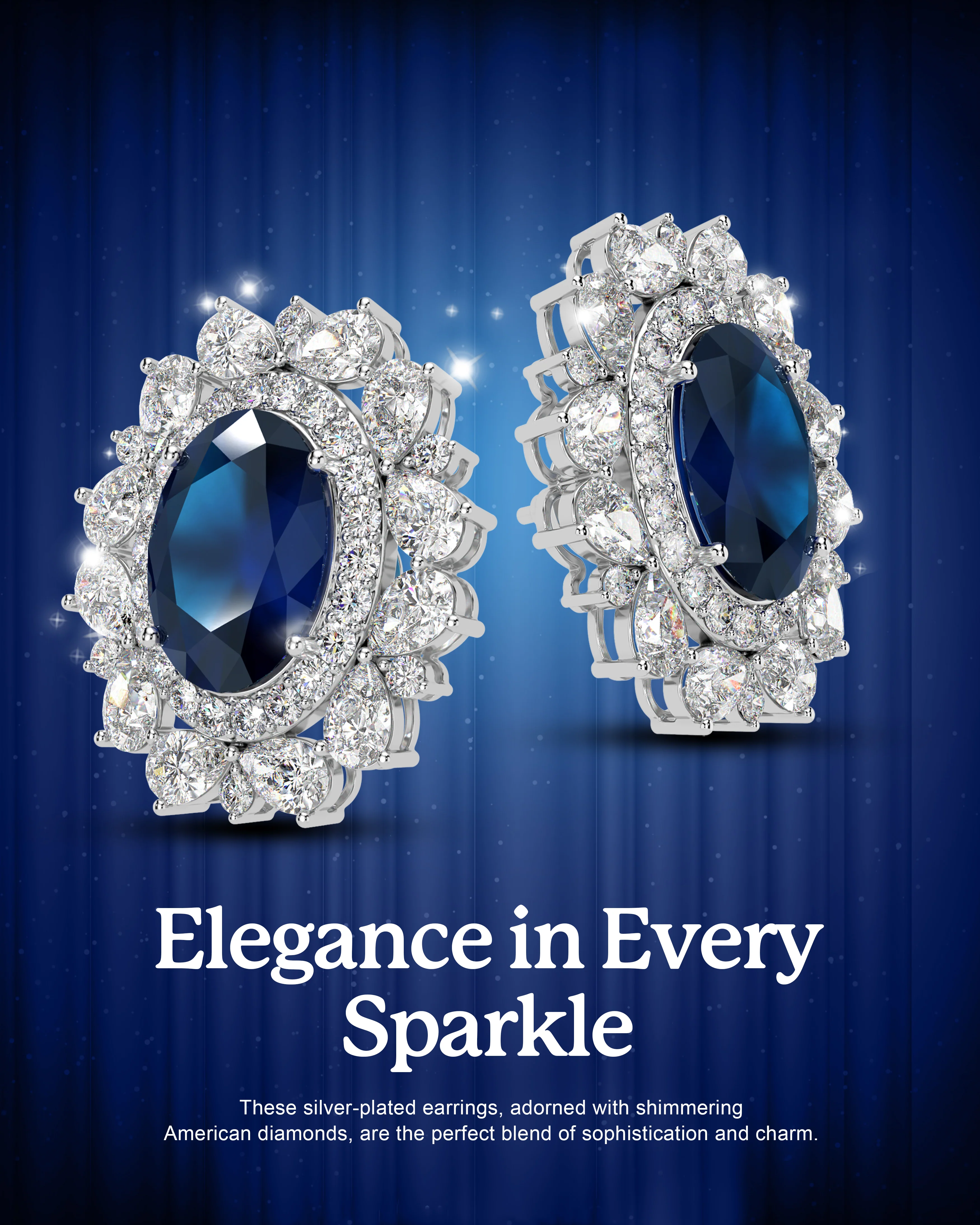 Regal Blue Diamond Set of 3 - Image 4